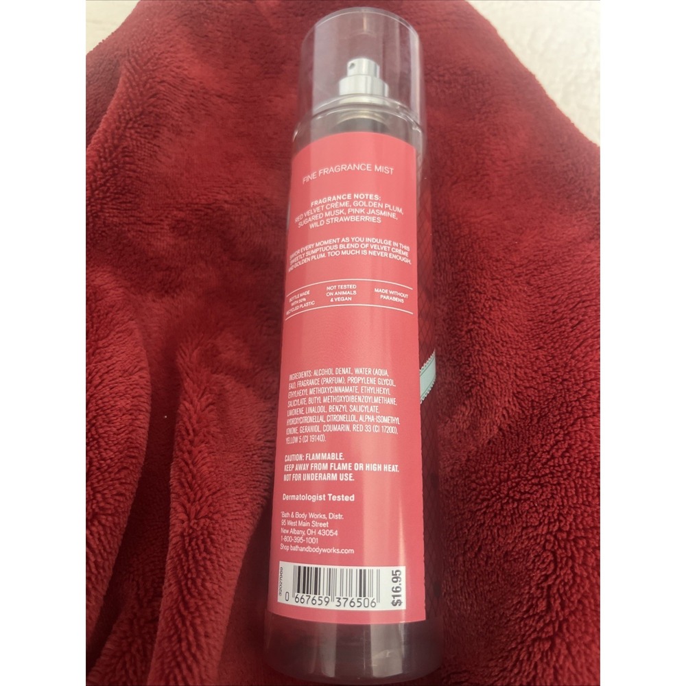 Bath & Body Works Velvet Sugar Fine Fragrance Mist 8 oz NEW - Picture 3 of 4